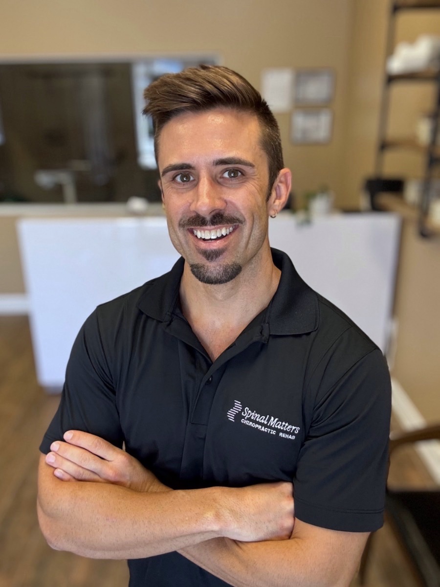 Dr. Matthew Butler, DC, at the Longwood office